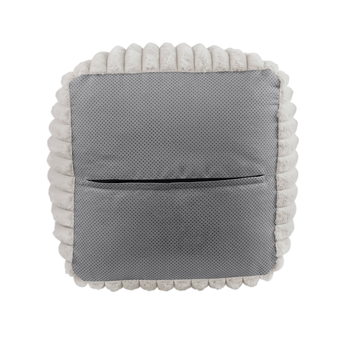Easley Pouf (no Wooden Frame) - Off-White