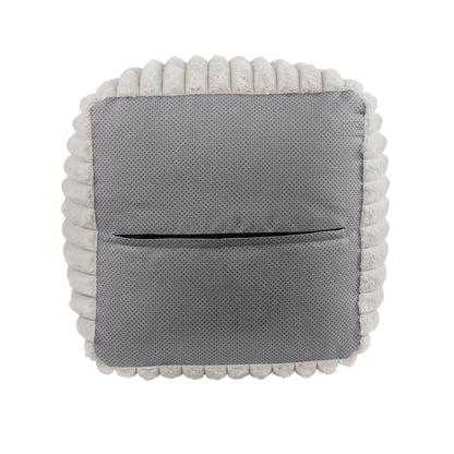 Easley Pouf (no Wooden Frame) - Off-White