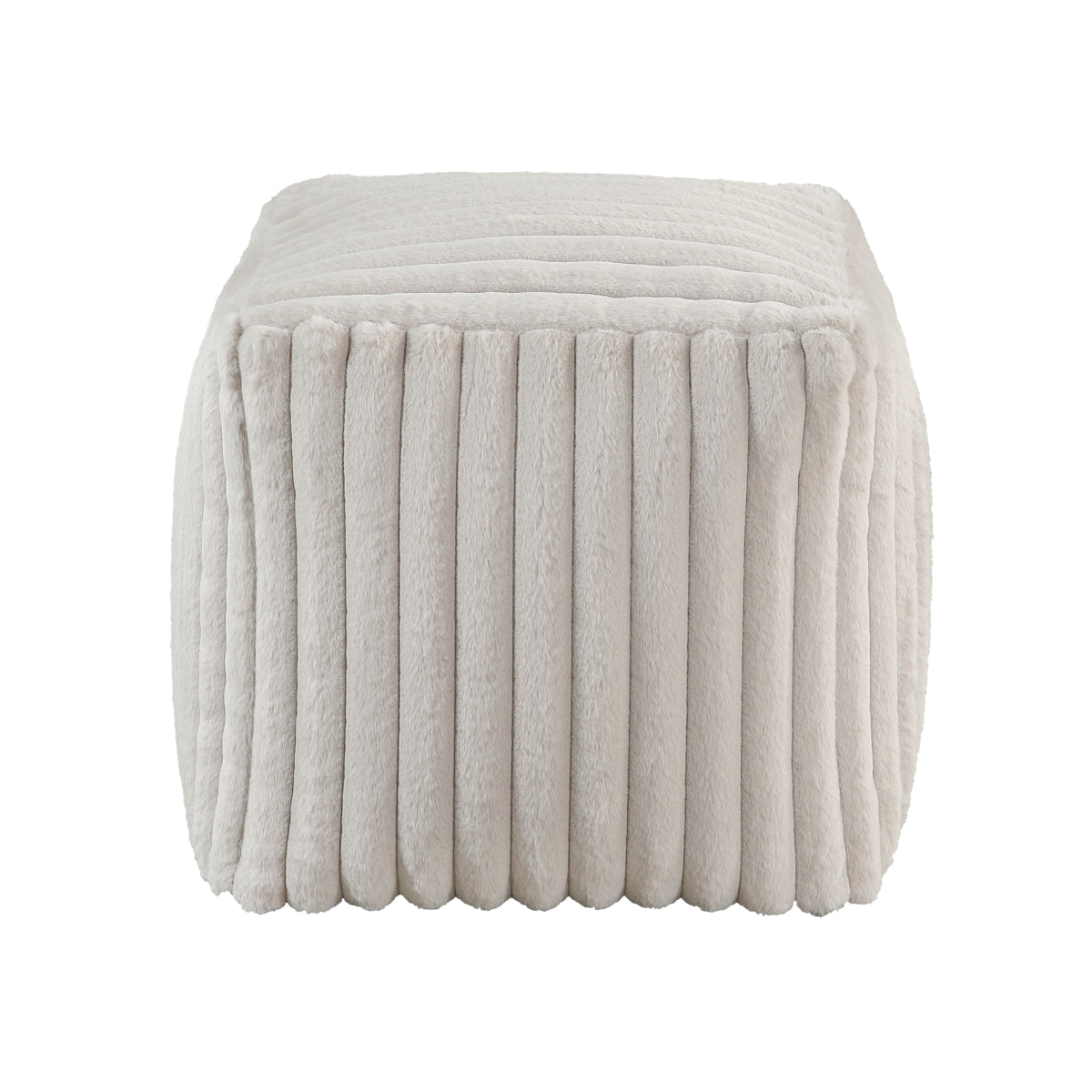 Easley Pouf (no Wooden Frame) - Off-White