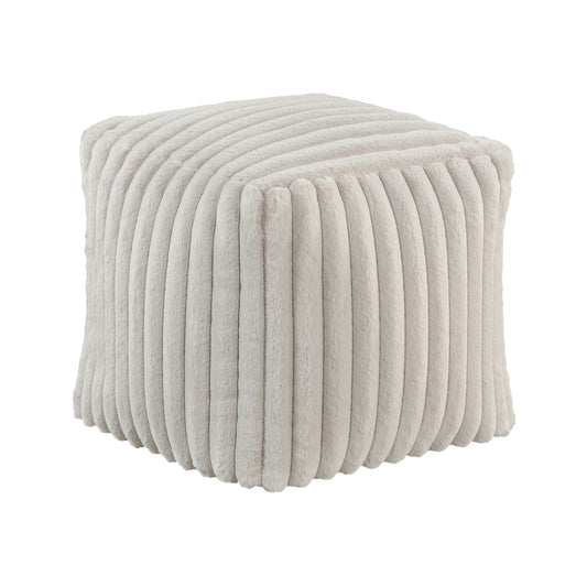 Easley Pouf (no Wooden Frame) - Off-White