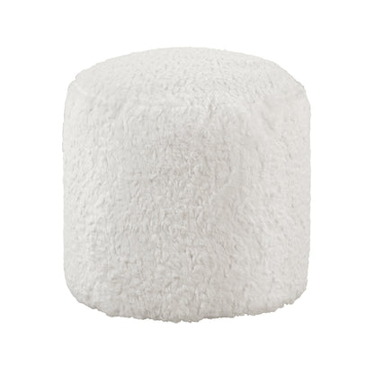 Easley Pouf (no Wooden Frame) - Off-White (P31010)