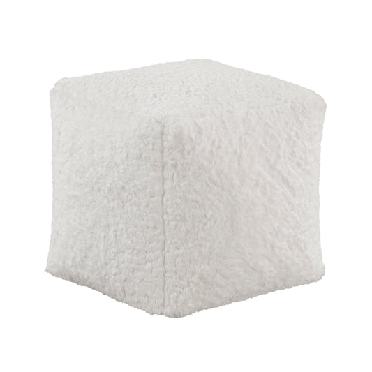 Easley Pouf (no Wooden Frame) - Off-White (P31011)