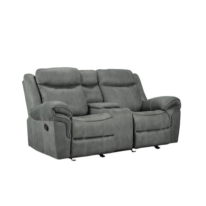 Sorento Reclining Glider Loveseat With Usb And Storage