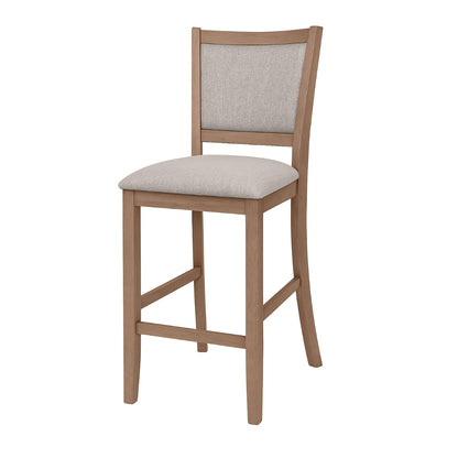 Anya 5 Pc Counter Height Set, Driftwood Finish
