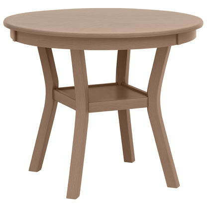 Anya 5 Pc Dining Set, Driftwood Finish