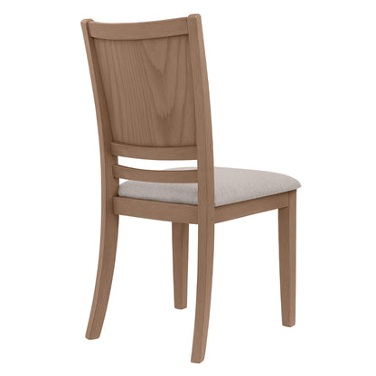 Anya 5 Pc Dining Set, Driftwood Finish