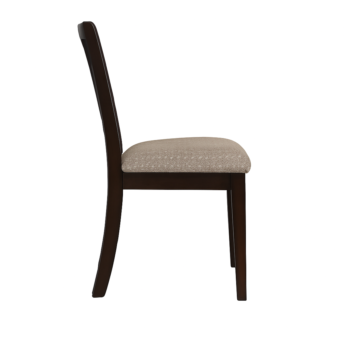 Kaia 5 Pc Dining Set, Midnight Walnut Finish