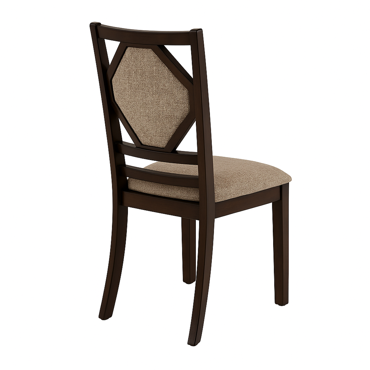 Kaia 5 Pc Dining Set, Midnight Walnut Finish
