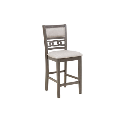 5Pc Pack Counter Height Set, Gray Mindy