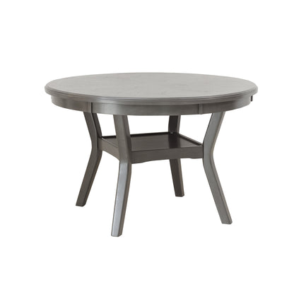 5Pc Pack Dining Set, Gray Mindy Wood
