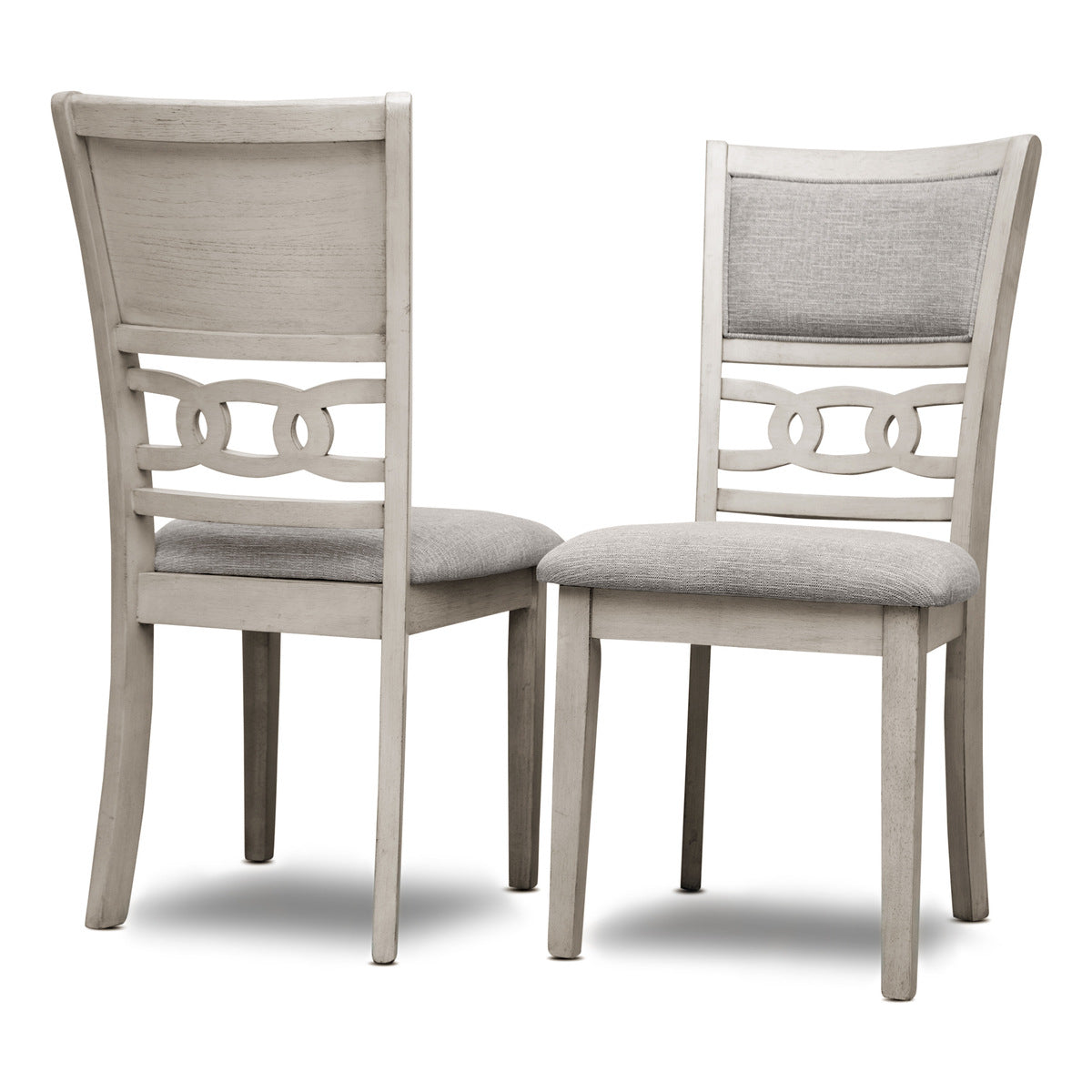5Pc Pack Dinig Set, Wht/Cherry Mindy Wood