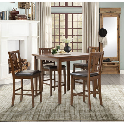 5Pc Pack Counter Hght Set, Brw Mindy
