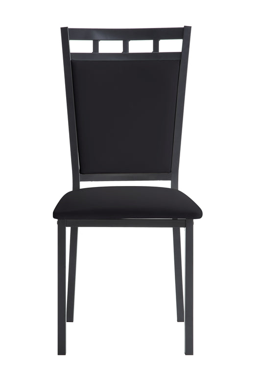 Side Chair, Black (4 In 1 Box)