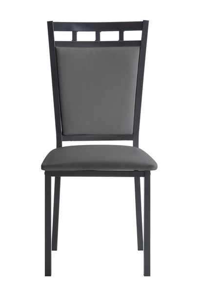 Side Chair, Gray (4 In 1 Box)