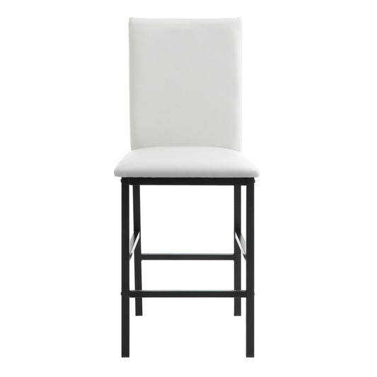 Counter Height Chair, White (4 In 1 Box)
