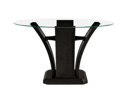 Dalina Dining Height Table, Glass Top