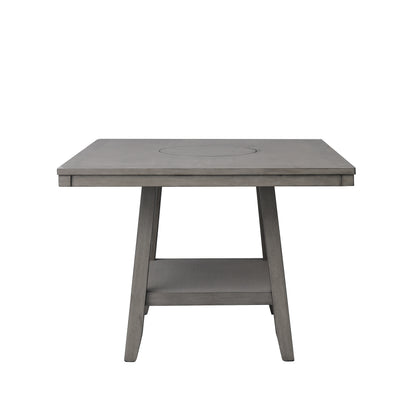 Counter Height Table W/Lazy Susan