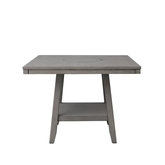 Counter Height Table W/Lazy Susan