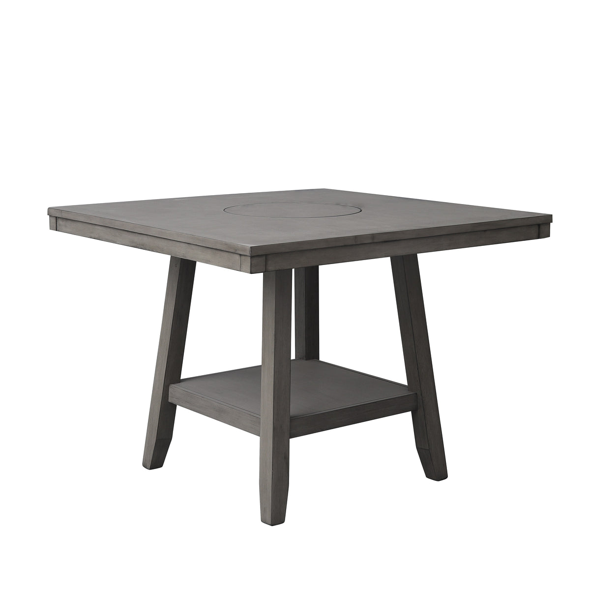 Counter Height Table W/Lazy Susan