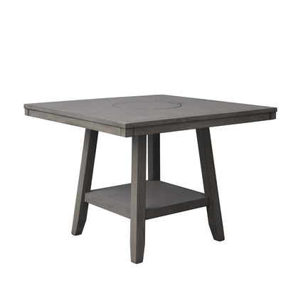 Counter Height Table W/Lazy Susan