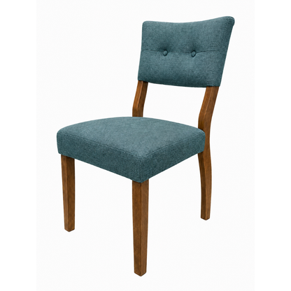 Uphl Dining Chair, Blue Fabric