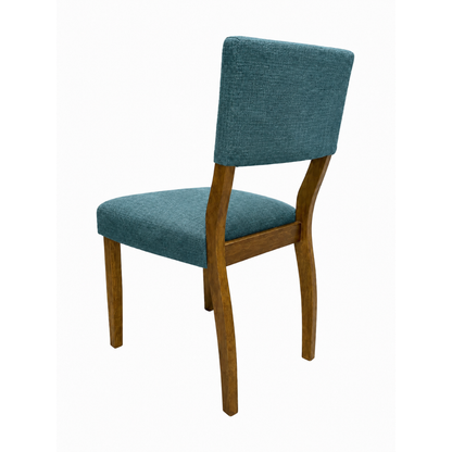 Uphl Dining Chair, Blue Fabric