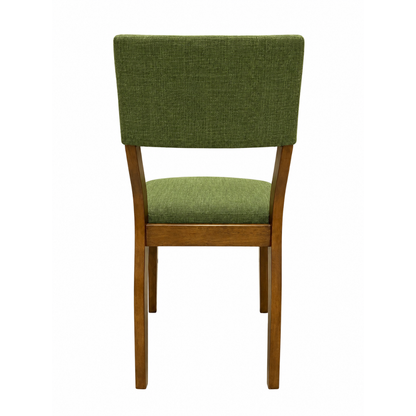 Uphl Dining Chair, Green Fabric