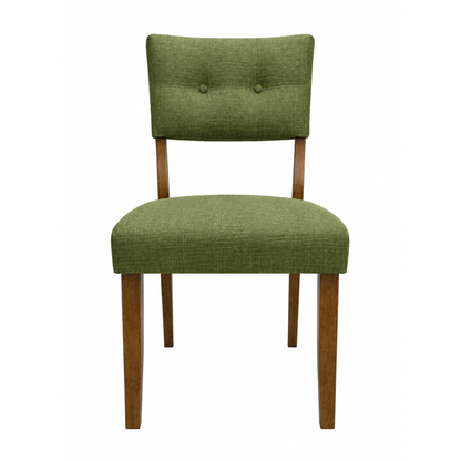 Uphl Dining Chair, Green Fabric