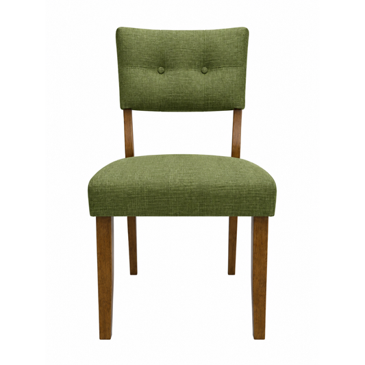 Uphl Dining Chair, Green Fabric
