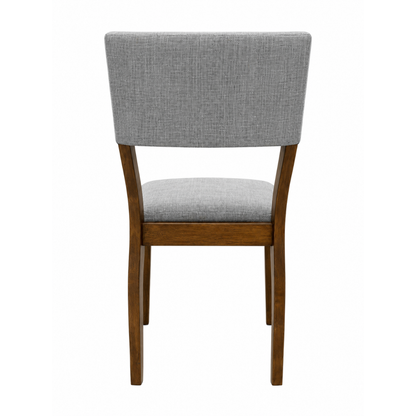 Uphl Dining Chair, Grey Fabric