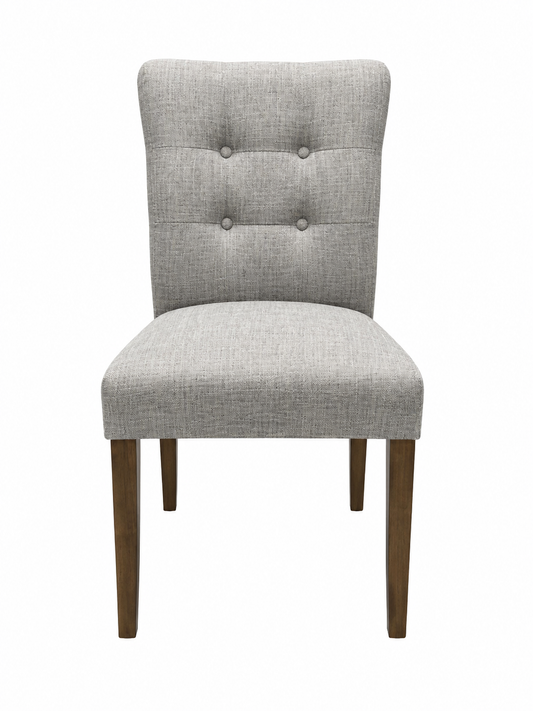 Uphl Dining Parson Chair, Grey Fabric
