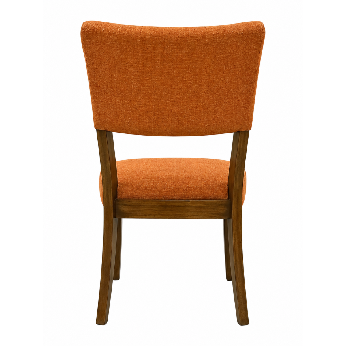 Uphl Dining Chair, Orange Fabric