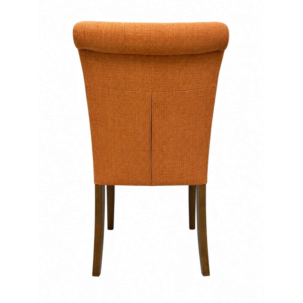 Uphl Dining Parson Chair, Orange Fabric