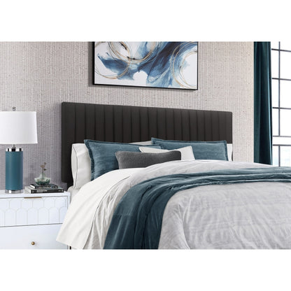 Queen Headboard In Black Velvet, 3A
