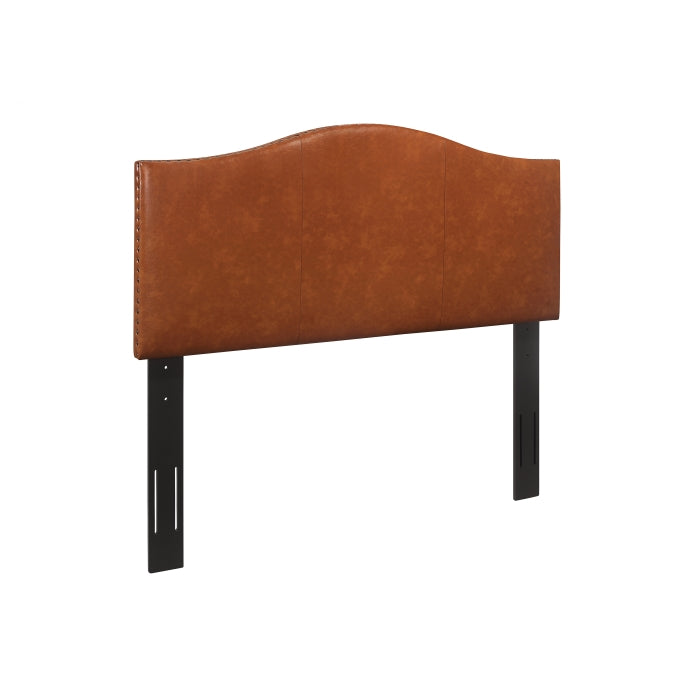 Queen Headboard In Brown Pu, 3A