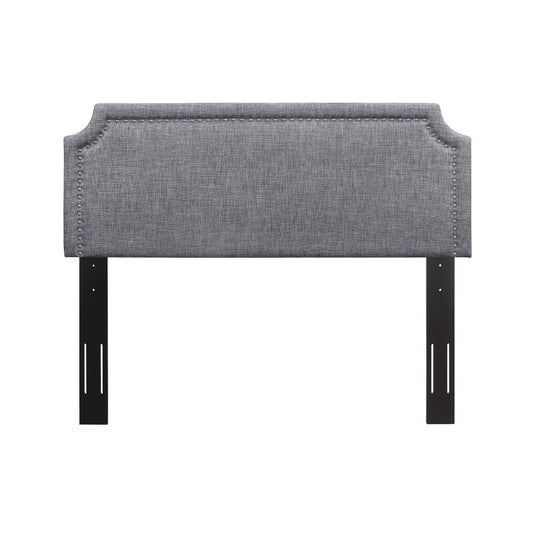 Twin Headboard Only W/Grey Fabric