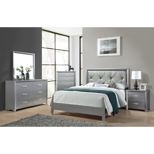 SH2212 Champagne 4-Piece Queen Bedroom Set
