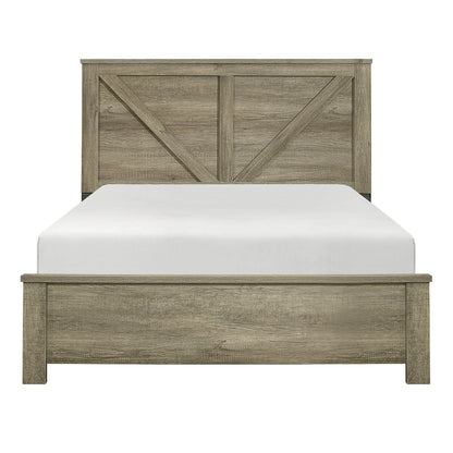 Full Bed, W/4 Slats & 8 Support Legs