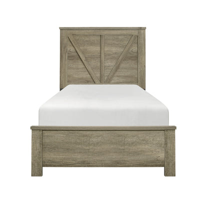 Twin Bed W/4 Slats