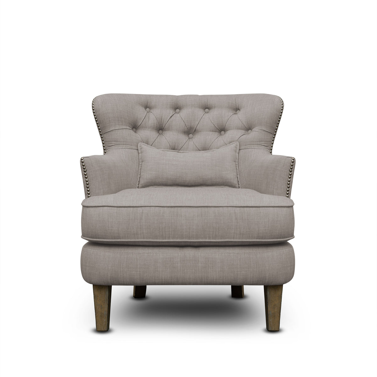 Accent Chair With Kidney Pillow,3A