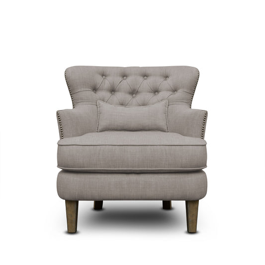 Accent Chair With Kidney Pillow,3A