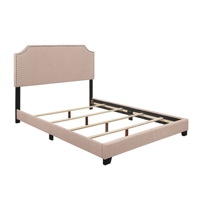 Full Bed W/Beige Fabric,3A