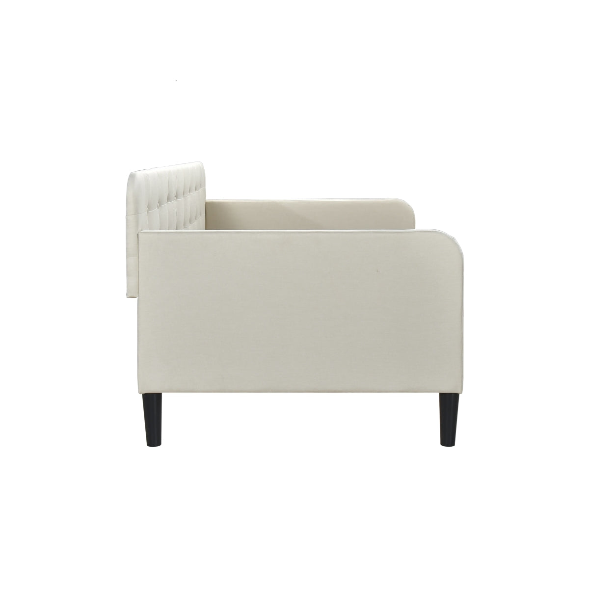 Daybed W/ Button Tufted, Beige