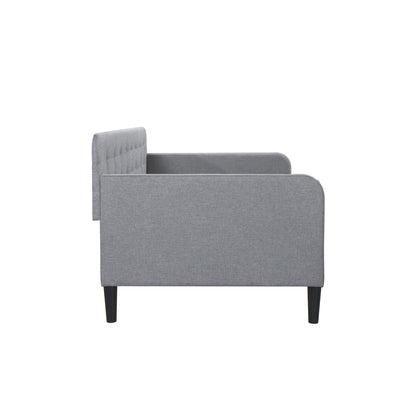 Daybed W/Button Tufted, Gray