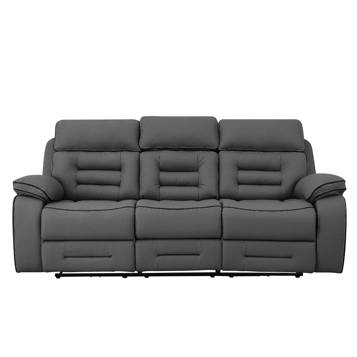 Apollo Pw Recln Sofa W/ Pw Headrest, Speaker, Dropdown Tbl, Cup Holder, Read Light & Drawer Box