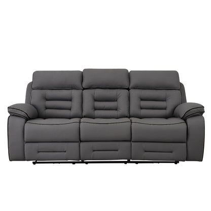 Apollo Pw Recln Sofa W/ Pw Headrest, Speaker, Dropdown Tbl, Cup Holder, Read Light & Drawer Box