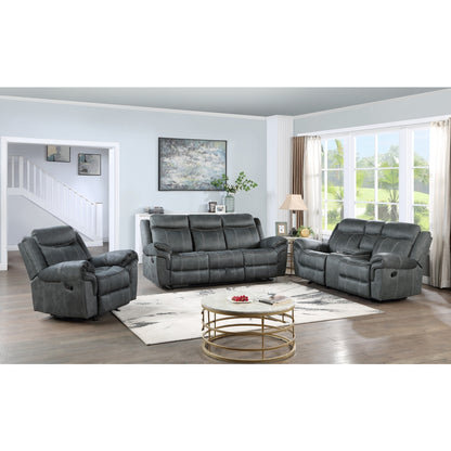 Sorento Double Reclining Sofa With Usb And Drawer