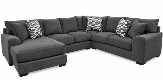 Dyson Flannel Sectional