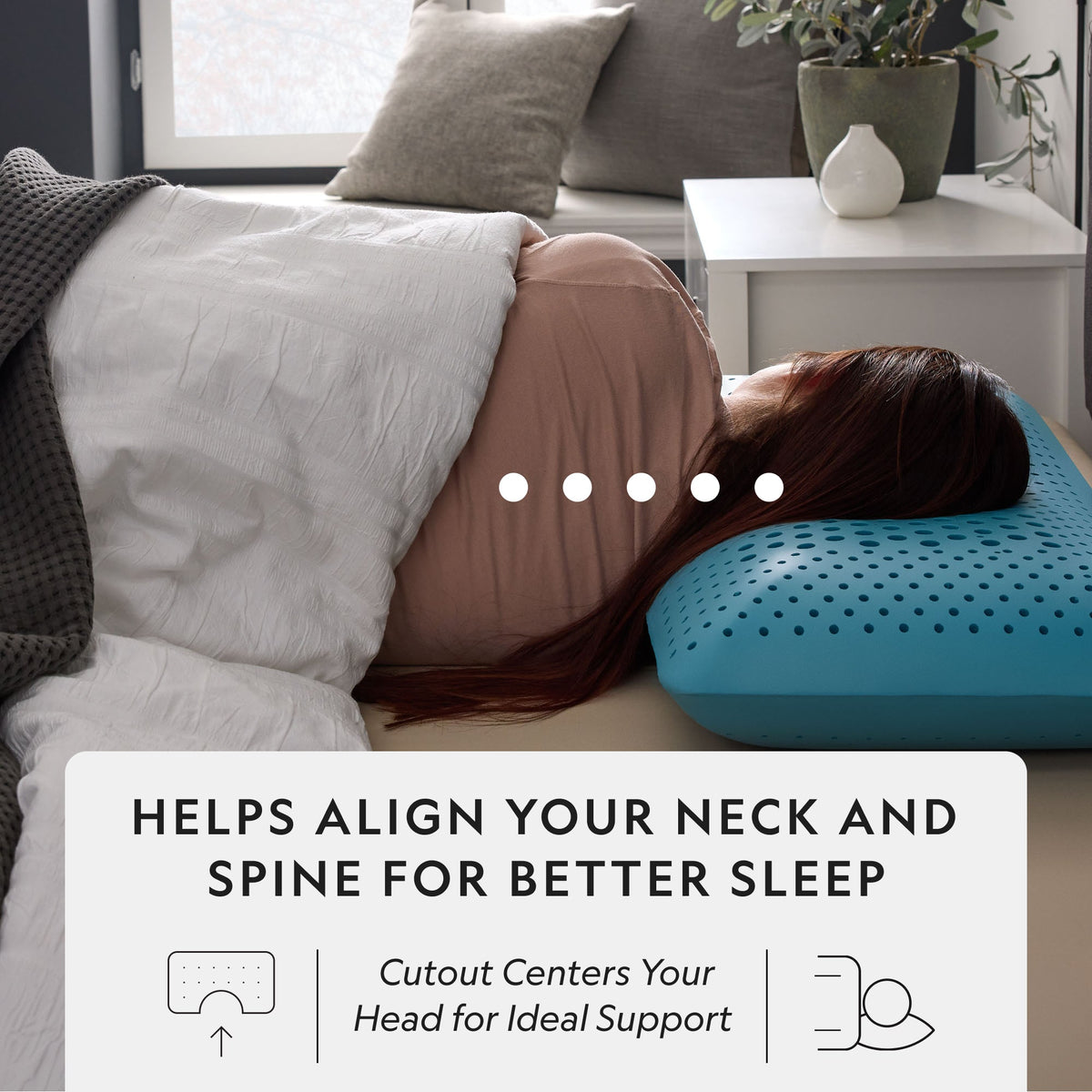 Zoned Gel Dough® Shoulder Pillow