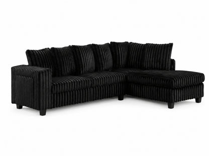 Vicky Sectional (Black)